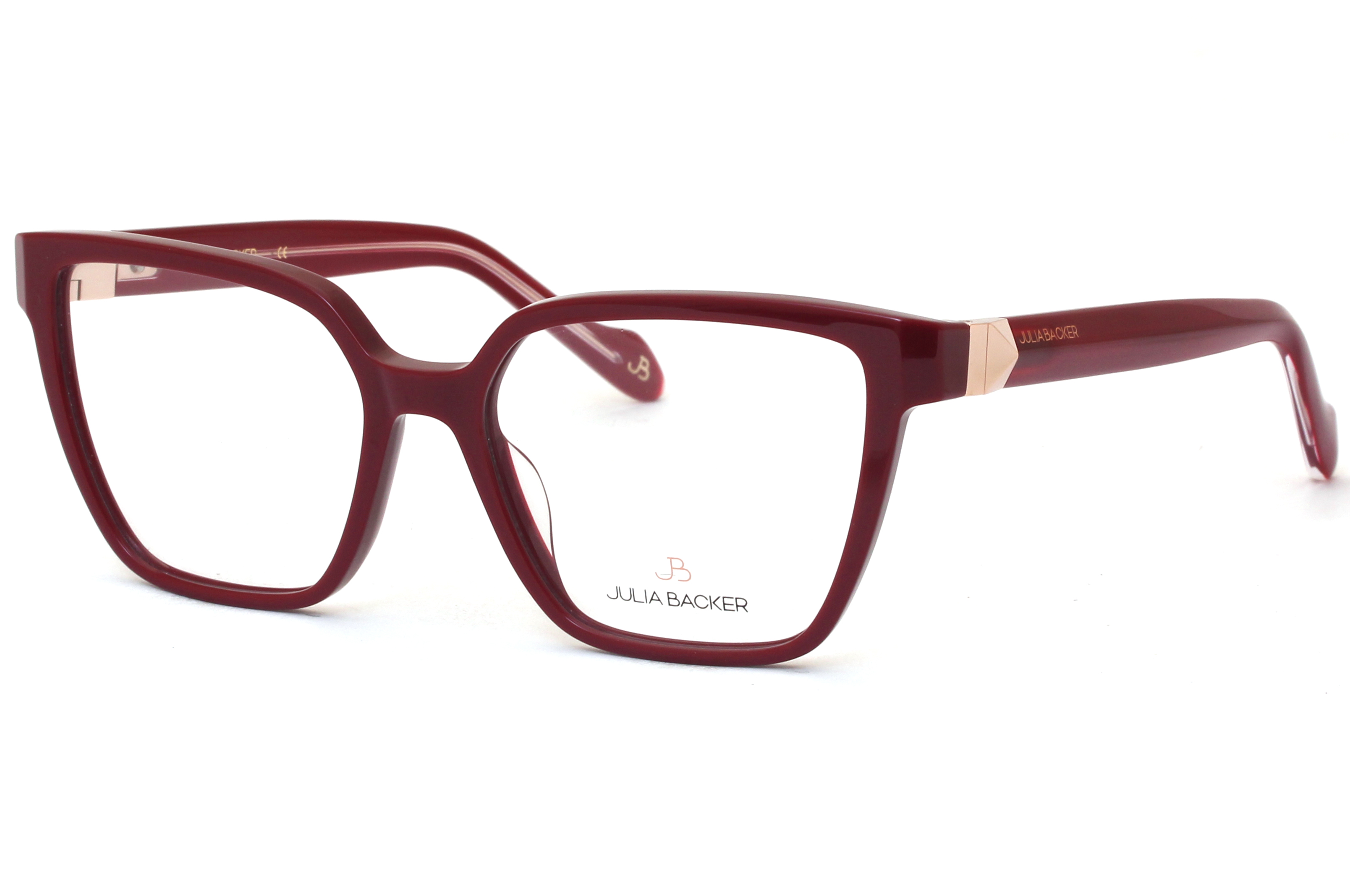 JULIA BACKER Burgandy  JB800C/C1 Designer Frames